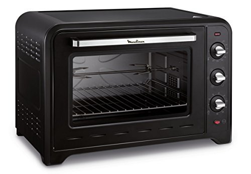 Place Moulinex horno de convección Optimo 60 L negro 7 modos de cocinado yy2917fb