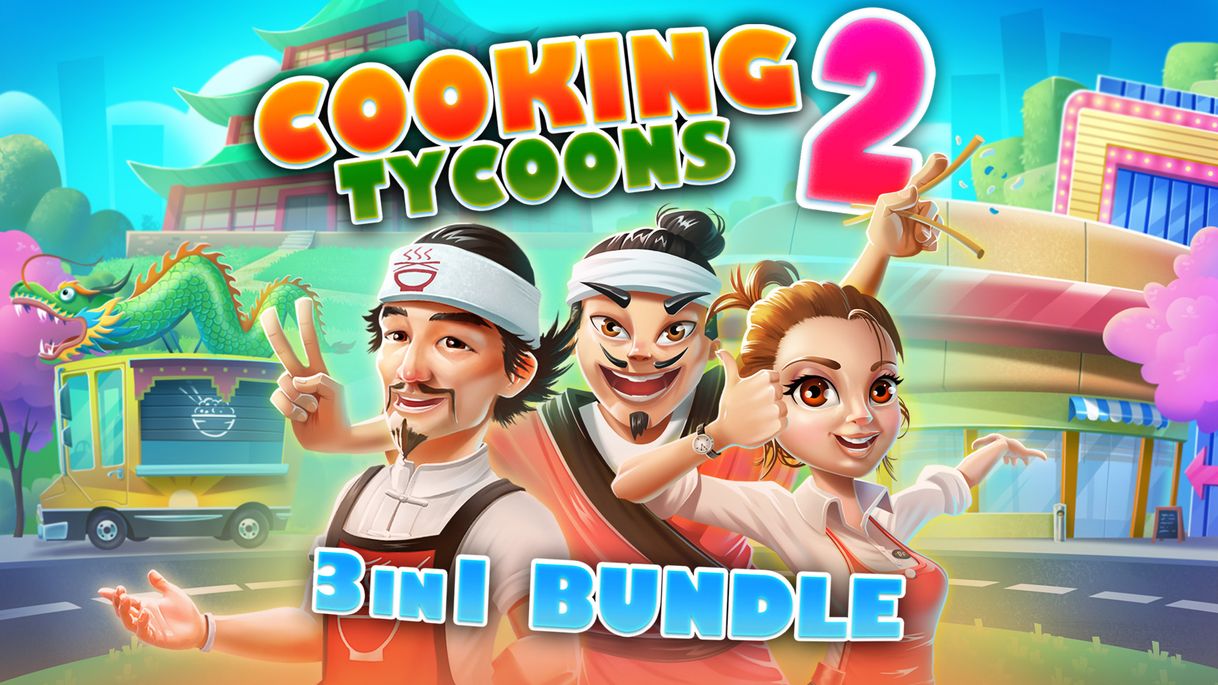 Videogames Cooking Tycoon 2 3 in 1 Bundle