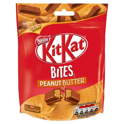 Kit kat peanut butter bites