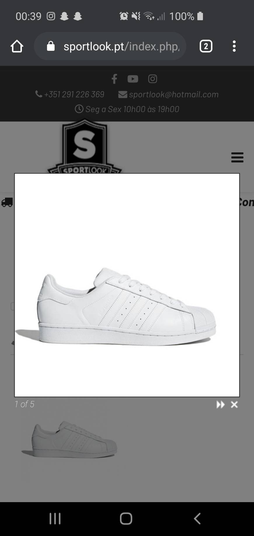 Moda Adidas Superstar Branco