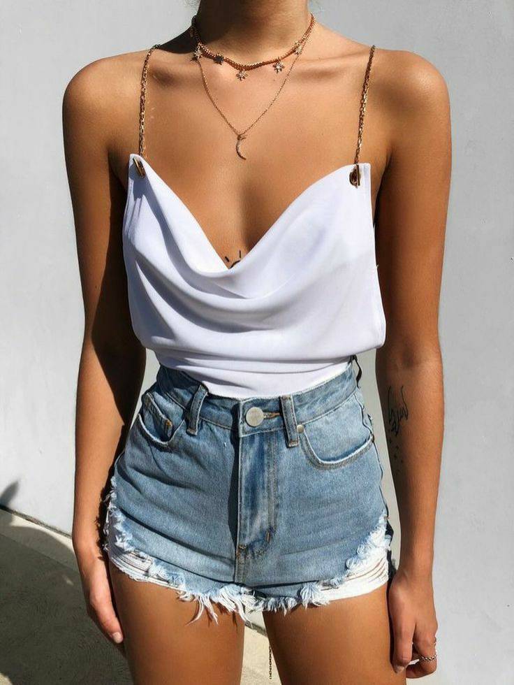 Moda Top branco 