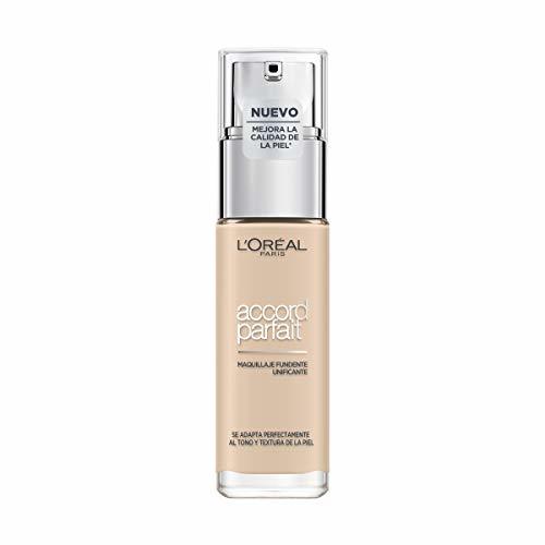 Social L'Oreal Paris Accord Parfait Base de Maquillaje Acabado Natural Tono de Piel