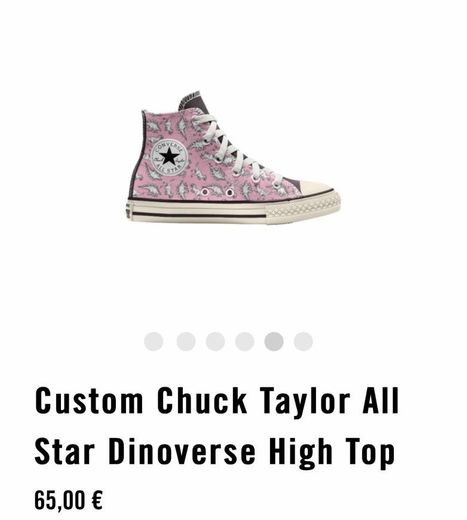 Custom Chuck Taylor All Star Dinoverse High Top