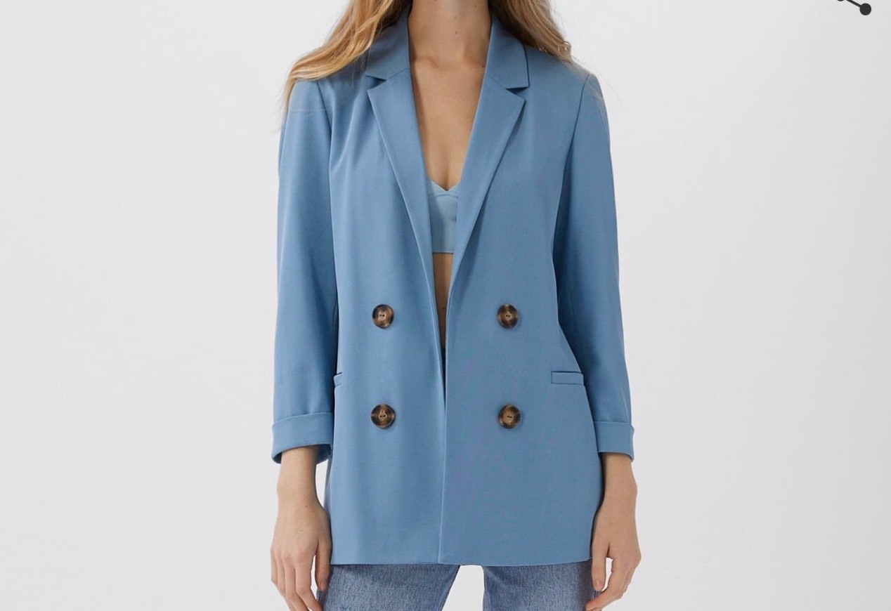 Producto Blazer azul com botões 