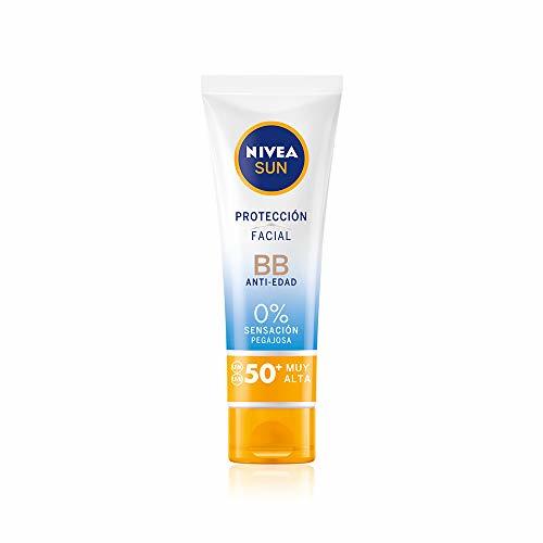 Social NIVEA SUN Protección Facial UV BB Anti-edad FP 50+