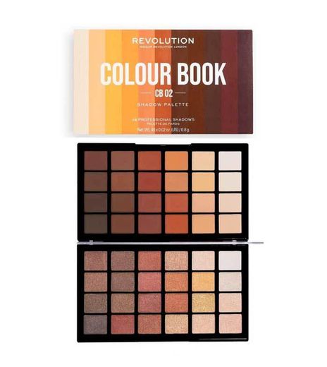 Paleta de sombras Colour Book - CB02 