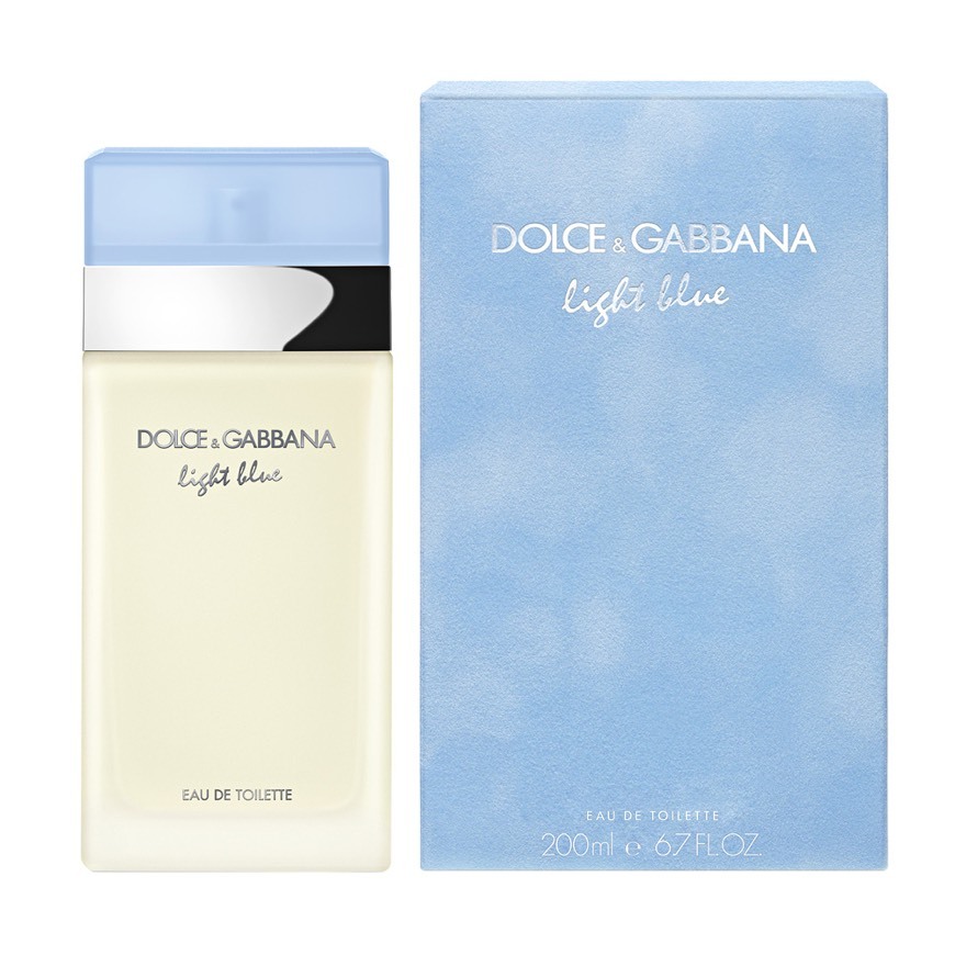 Moda Dolce & Gabbana
LIGHT BLUE POUR FEMME
Eau de Toilette 