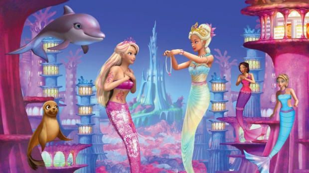 Movie Barbie en Una aventura de sirenas