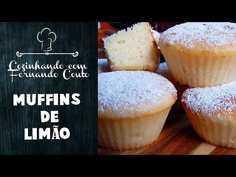 Fashion Muffins de limão e leite condensado 