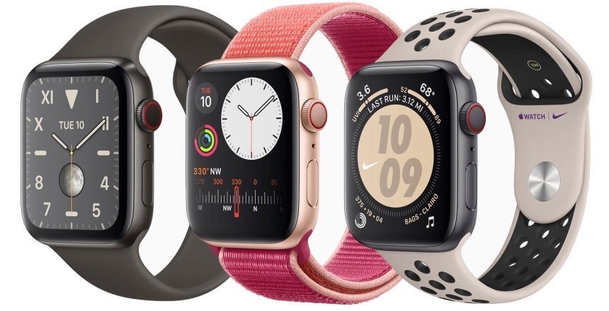 Moda Apple Watch Séries 5 