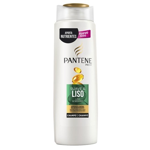 Moda Champô Pantene Liso e Sedoso