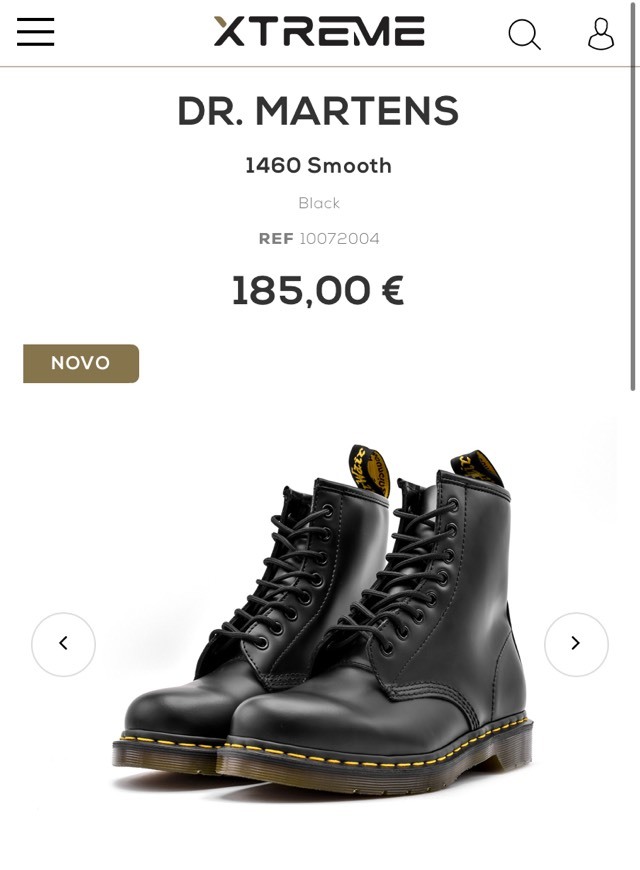 Moda Dr. Martens pretas 