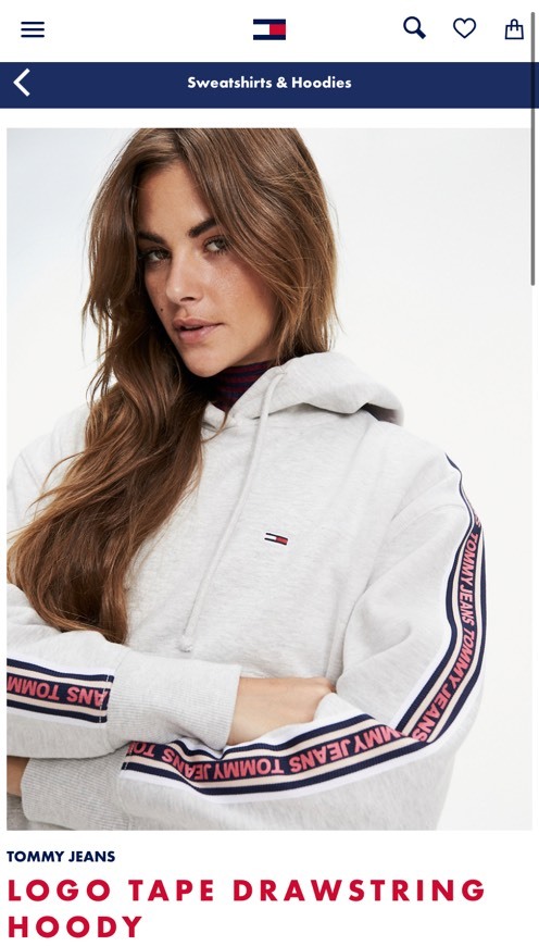 Moda Hoody, Tommy Jeans 