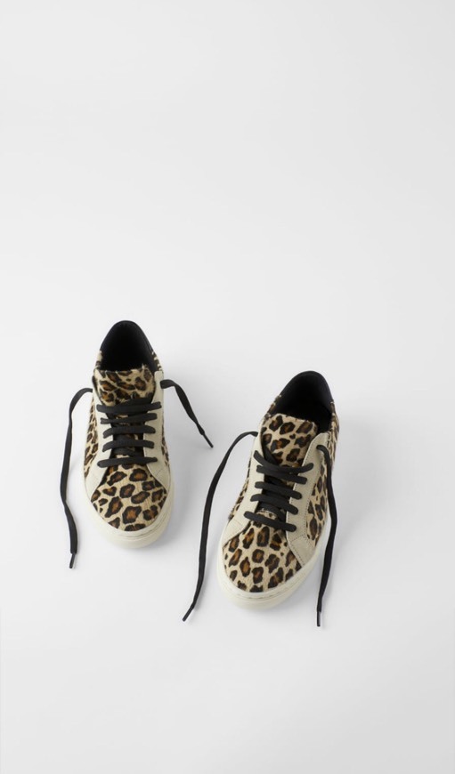 Moda Sapatilhas Leopard Print 