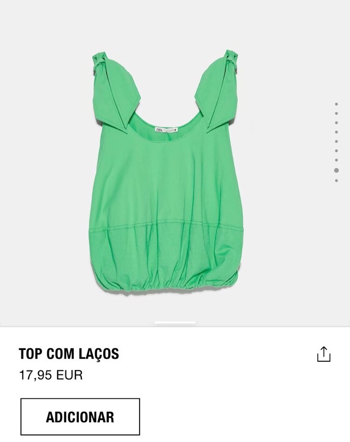 Product Top verde