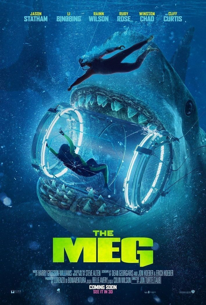 Película Meg - Tubarão Gigante 