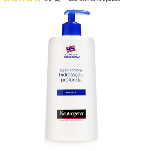 Creme corpo Neutrogena 