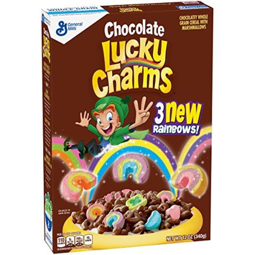 Lucky Charms Chocolate - Cereal with Marshmallows