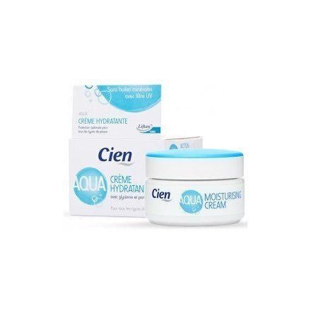 Crema Cien Aqua Hidratante con Glicerina y Pantenol