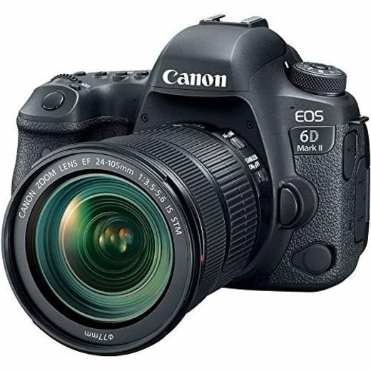 Canon EOS 6D MK II - Cámara digital réflex de 26.2 MP