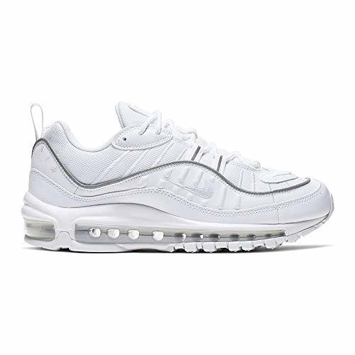 Nike W Air MAX 98, Zapatillas de Running para Mujer, Blanco