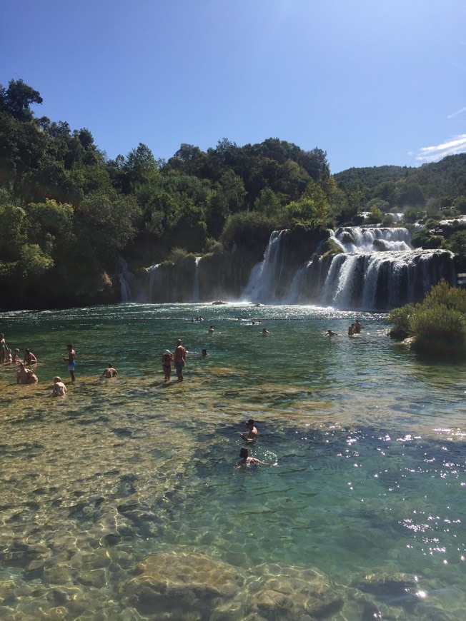 Lugar Parque nacional Krka