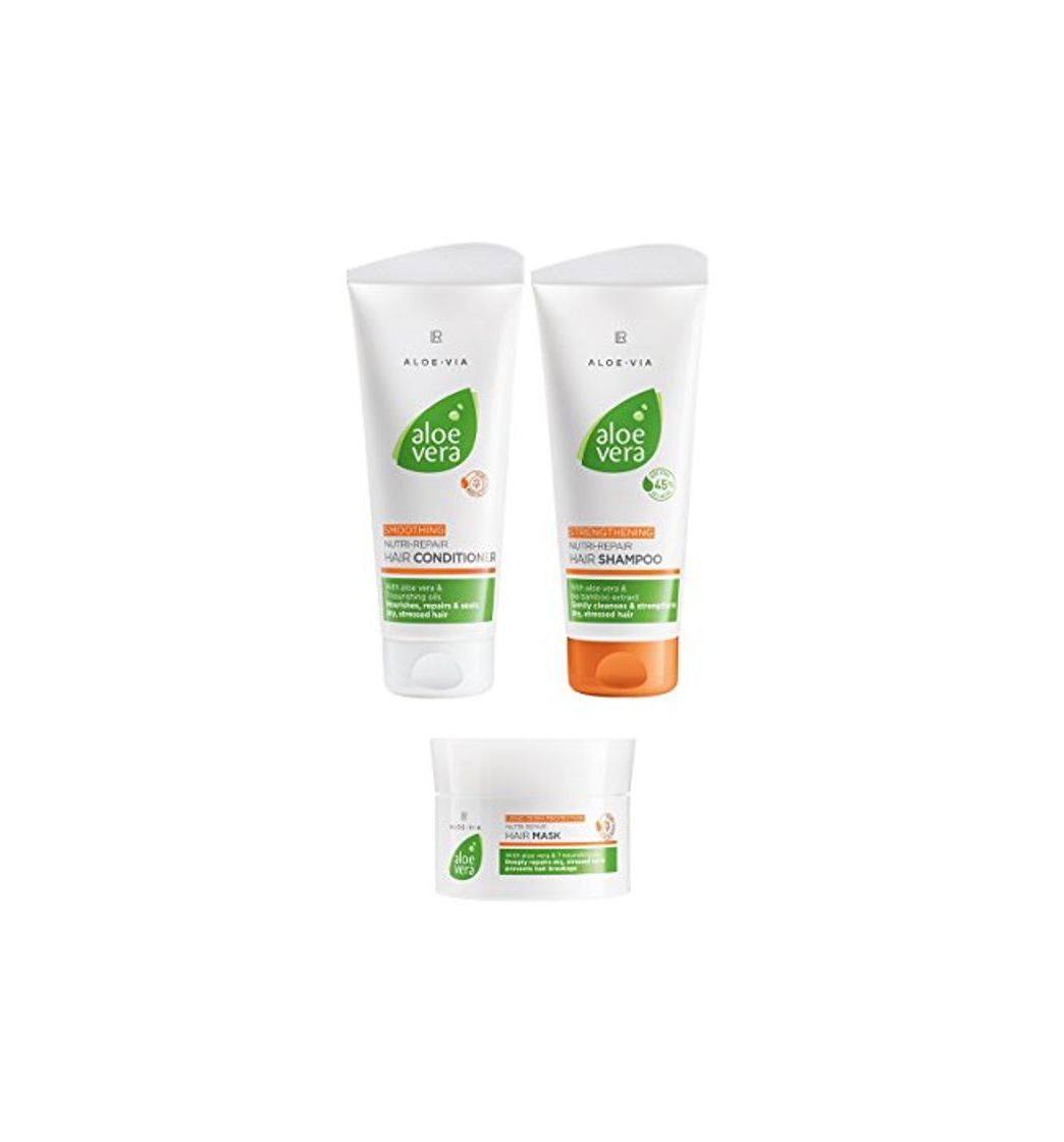 Social LR ALOE VIA Aloe Vera Nutri-Repair Set para el cuidado del cabello