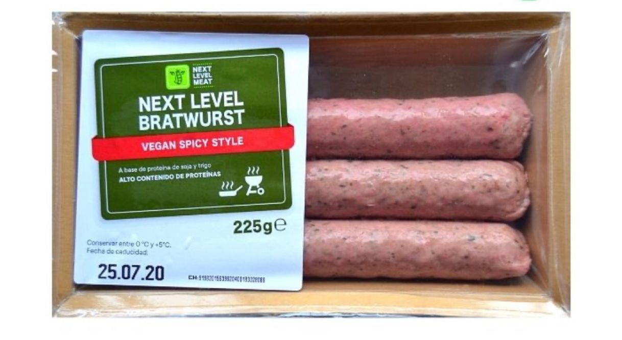 Product Salchichas veganas Lidl Next Level