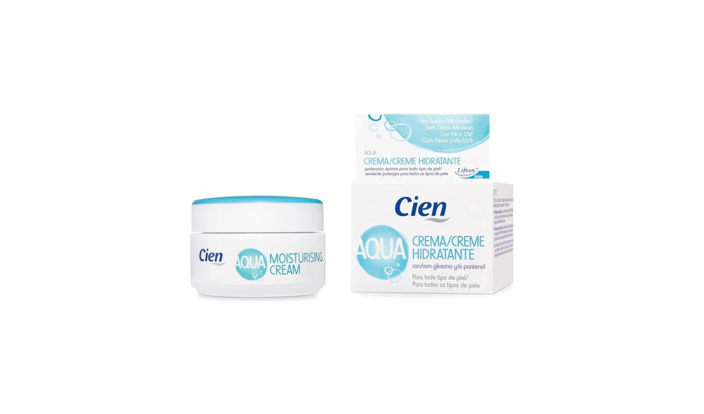 Social Crema Cien Aqua Hidratante con Glicerina y Pantenol