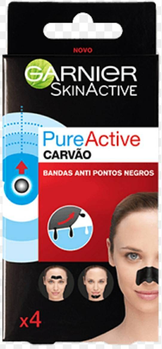 Productos Garnier tiras para pontos negros