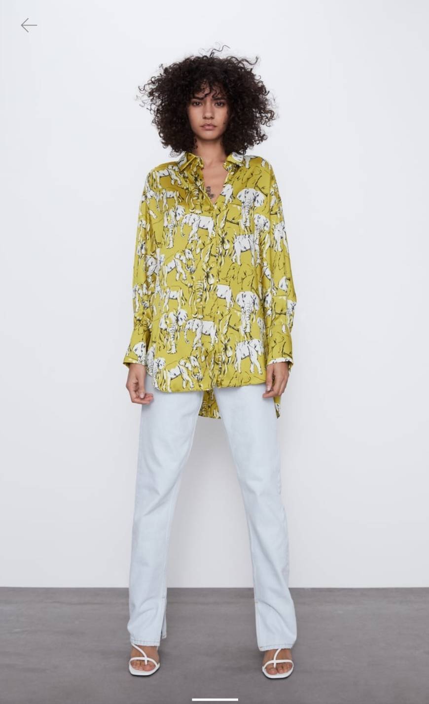 Products Camisa estampada oversize