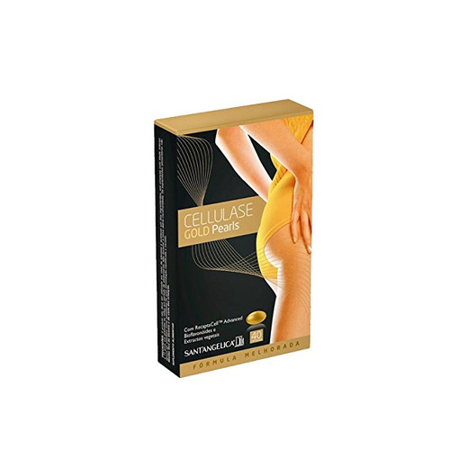 Cellulase Gold Pearls Anti Cellulite 40 Capsules by Cellulase