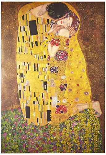 Lugar Gustav Klimt Póster de El Beso