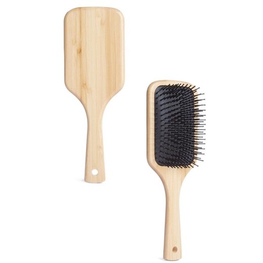 Escova de cabelo Bambu castanho 