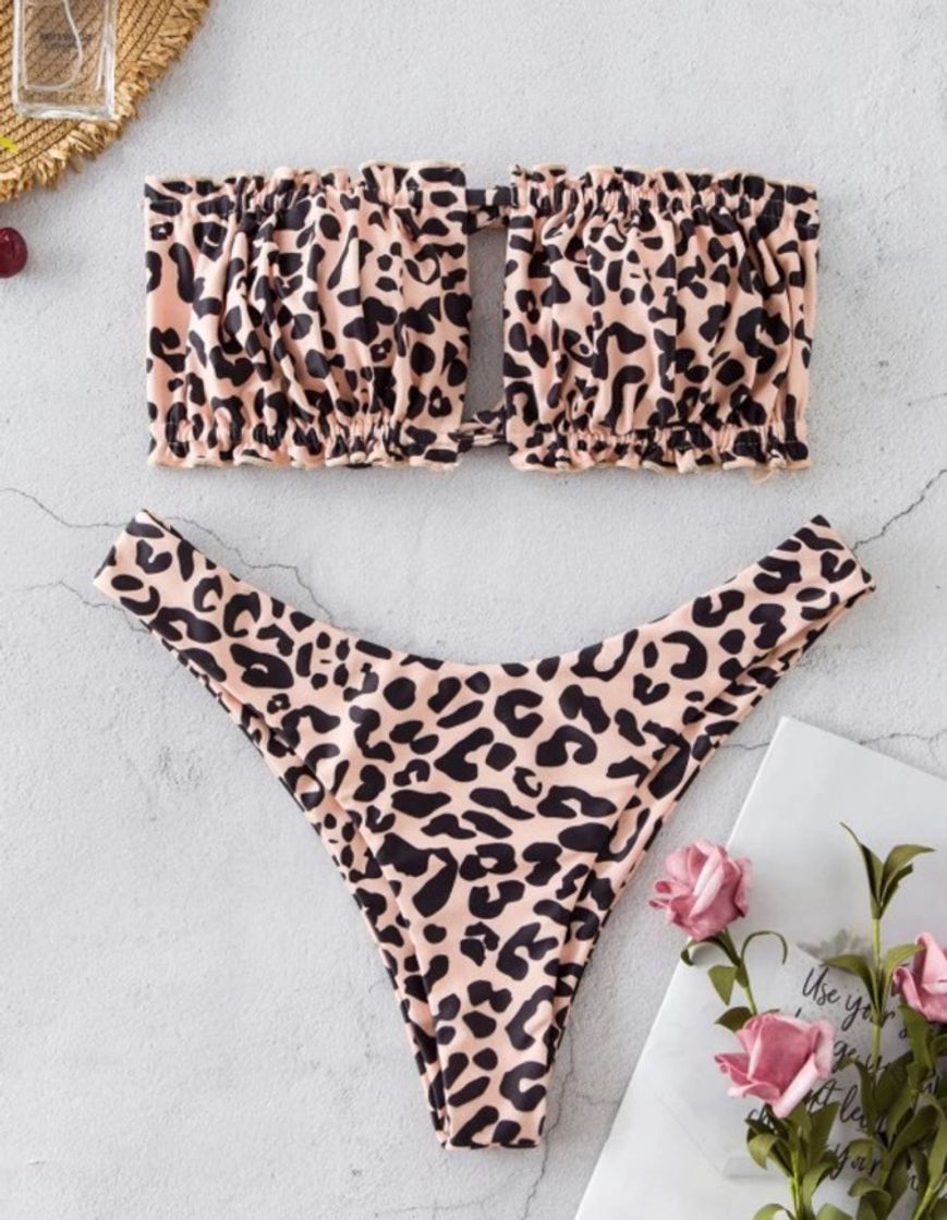 Product Biquíni ZAFUL Leopardo — Animal Print Bikini