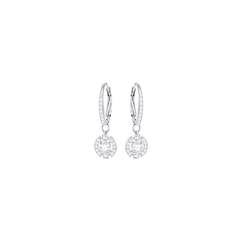 Fashion Swarovski Pendientes Sparkling Dance Round