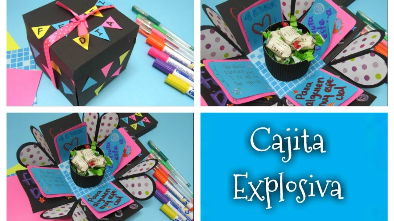 Moda DIY // Cajita explosiva diy