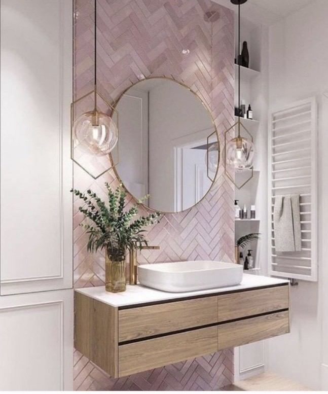 Moda Rose Bathroom