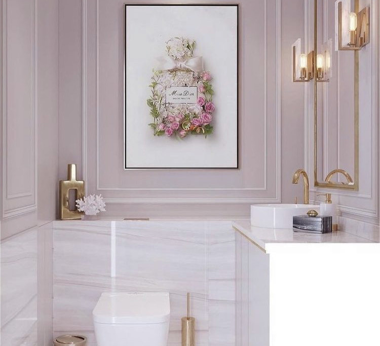 Rose Bathroom II