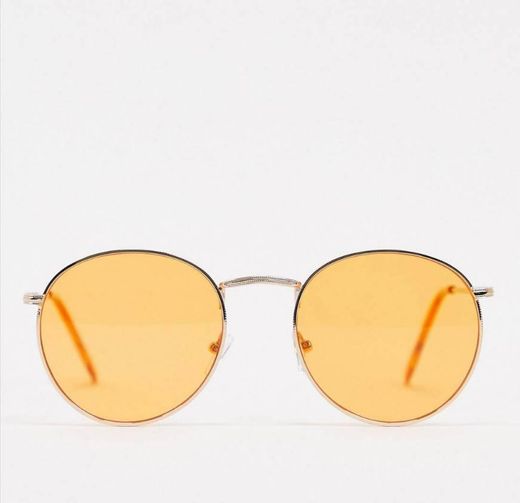 Asos design 70's festival round sunglasses 