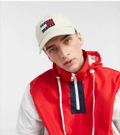 Tommy jeans large flag logo cap 