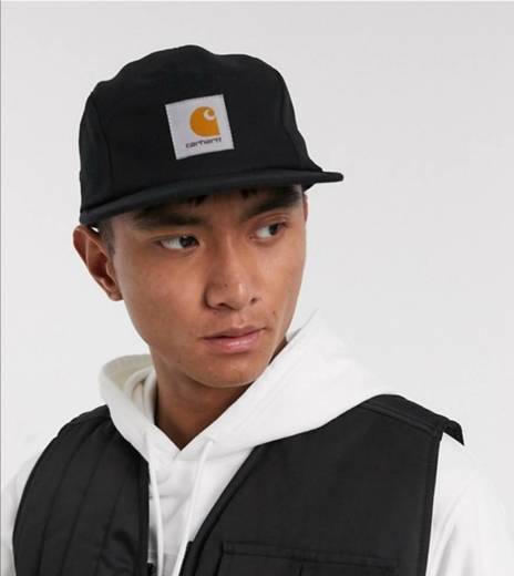 Carhartt WIP Brackley cap in black 