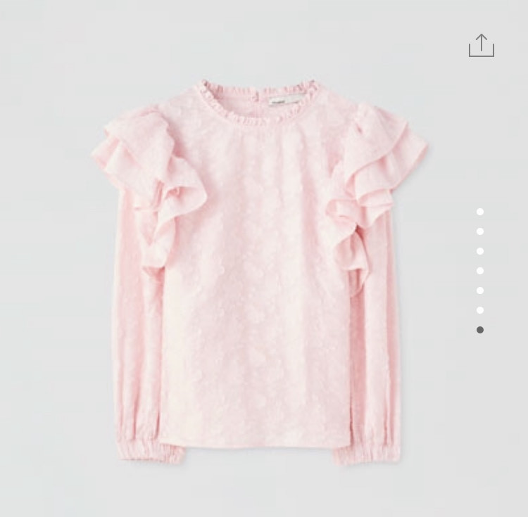 Products Blusa Rosa com Folhos