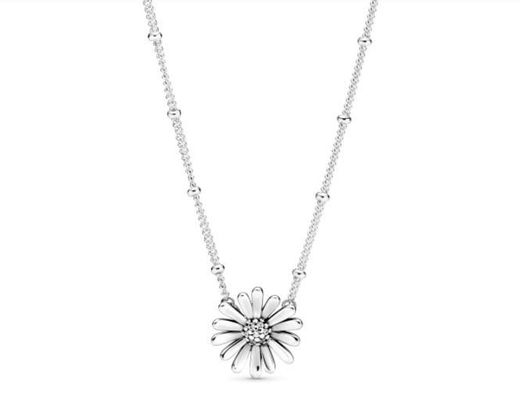 Colar Pavé Daisy Flower