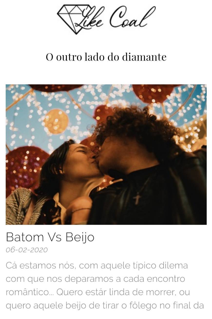 Moda Batom Vs Beijo - Dilema