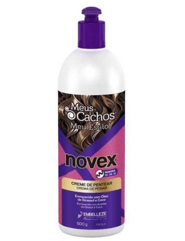 Moda Novex Creme de Pentear Meus Cachos Naturais