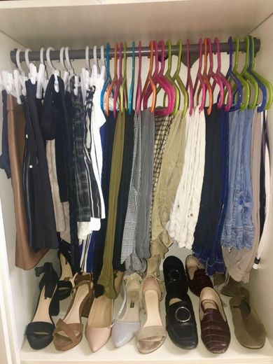 Organização de roupa 