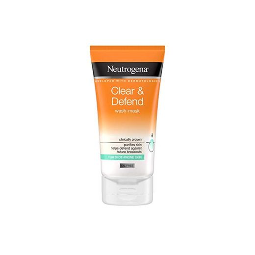 Neutrogena Clear & Defend - Máscara de lavado