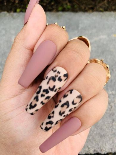 Unha animal print 🐾