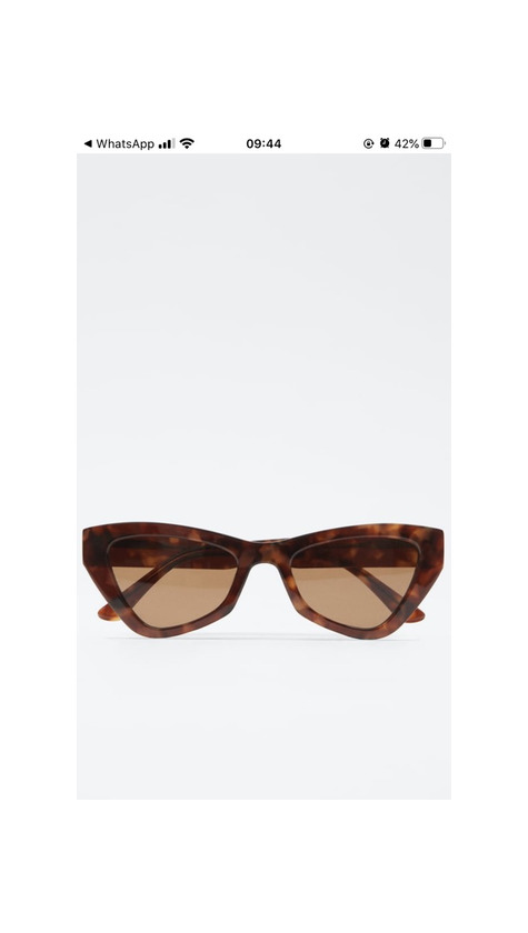 Product ZARA geometric sunglasses